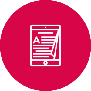 Ícono de e-book